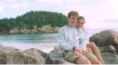 Emily and Peter in Nova Scotia